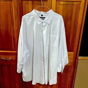 Classic White Men's Shirt